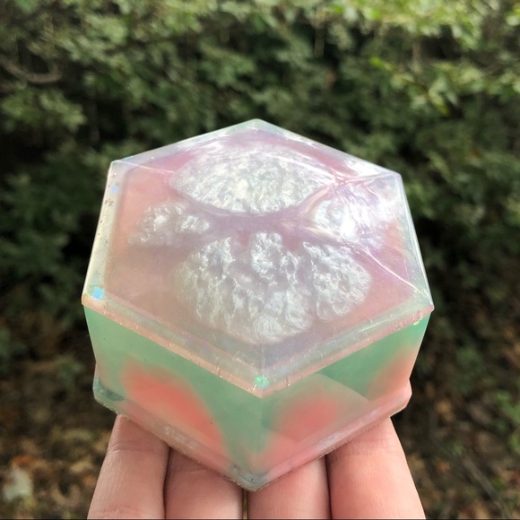 Handmade Sky UV Resin Trinket Box - Picture 5 of 16